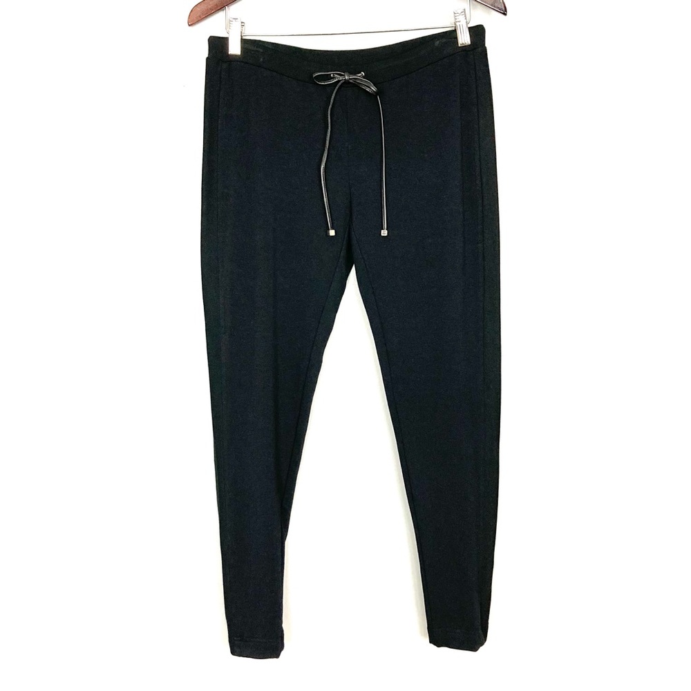 Poleci Knit Slim Leg Pants Women’s Size L Pull On Drawstring Waist Loungewear